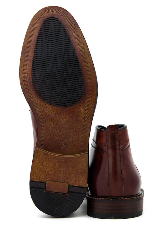 Leather Tabac Brown Men's Boots
