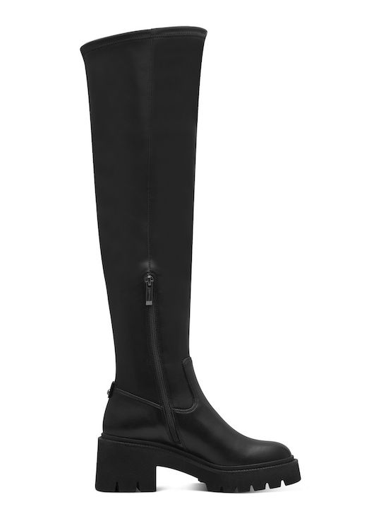 Tamaris Women's Boots with Medium Heel Black