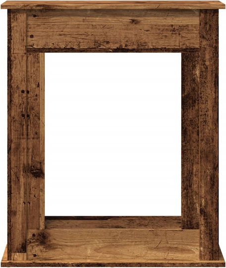 vidaXL Lemn Față Șemineu x87.5cm