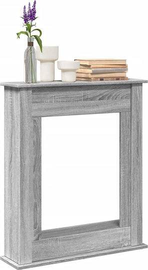 vidaXL Ξύλινη Πρόσοψη Τζακιού 75x87.5cm
