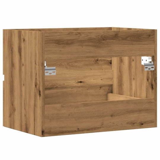 vidaXL Шкаф без Мивка Д60xШ38.5xВ45см Oaks