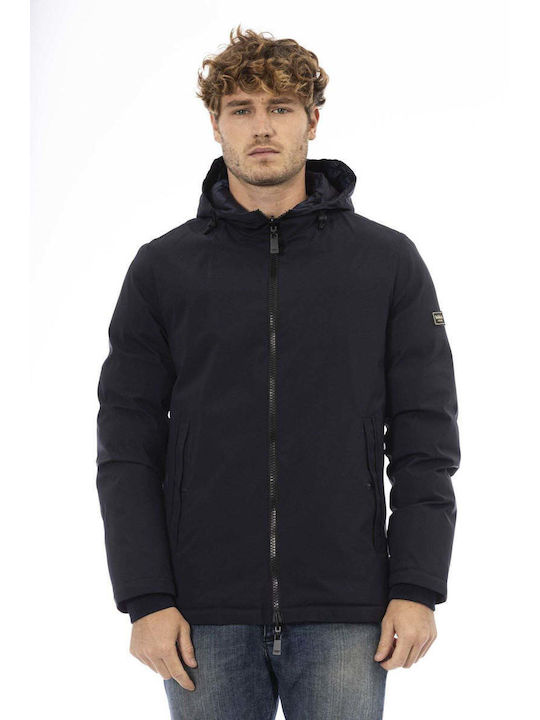 Baldinini Men's Winter Bomber Jacket Black