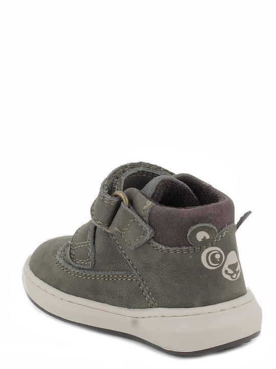 Primigi Kids Leather Boots Khaki