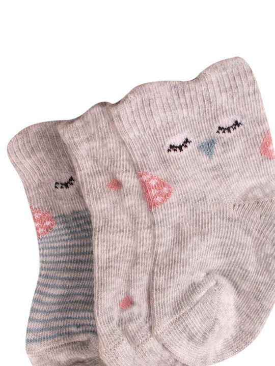 Bi Baby Детски чорапи Grey 3 Чифта