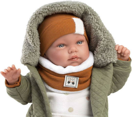Llorens Juan Baby-Puppe Neugeborenes Junge 44 cm