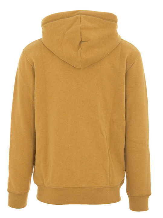 Superdry Herren Sweatshirt Jacke mit Kapuze Winter Gold