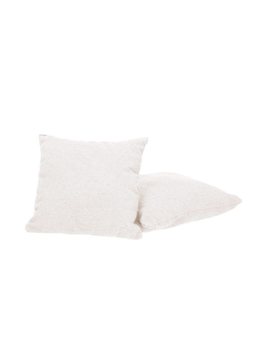 Scaun-Aiură material textil Ecru 130x100buc