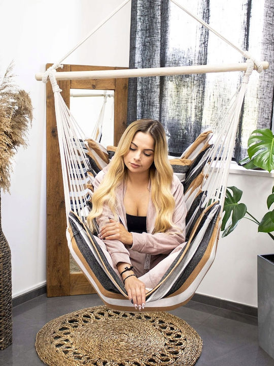 Single Hammock Gray 130x100cm