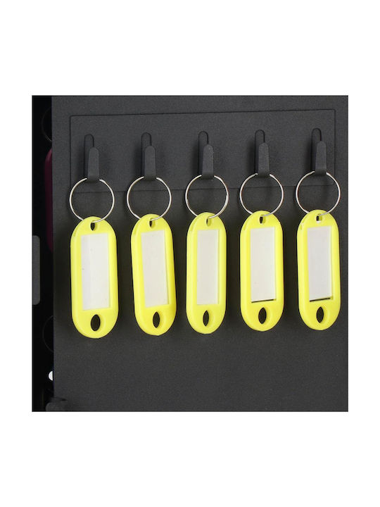Agățătoare Chei De Perete Metalică 20 Compartimente Cu Încuietoare 20x16x7.5cm
