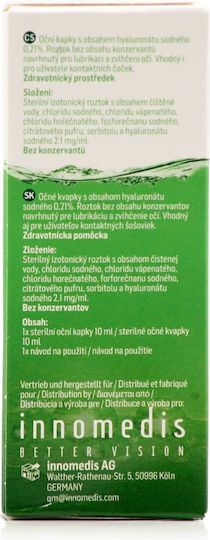 Ocuvers Drops Relief Οφθαλμικές Σταγόνες 10ml