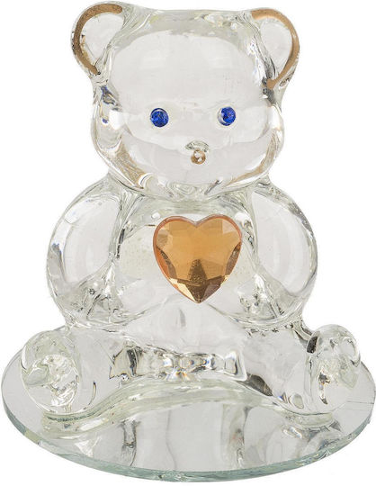 ArteLibre Decorative Animal made of Glass 4.5cm 1pcs