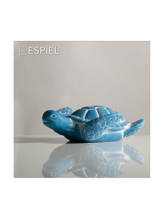 Espiel Decorative Turtle made of Ceramic 19x15x5.5cm 1pcs
