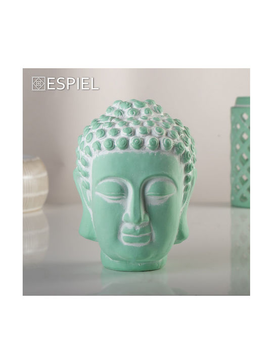 Espiel Dekorativer Buddha aus Keramik 14.5x14.5x18.5cm 1Stück