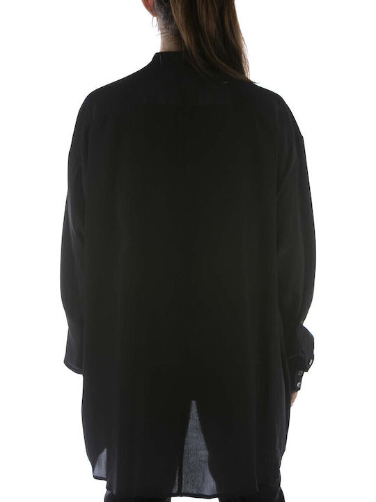 Women's Long Sleeve Shirt Black
