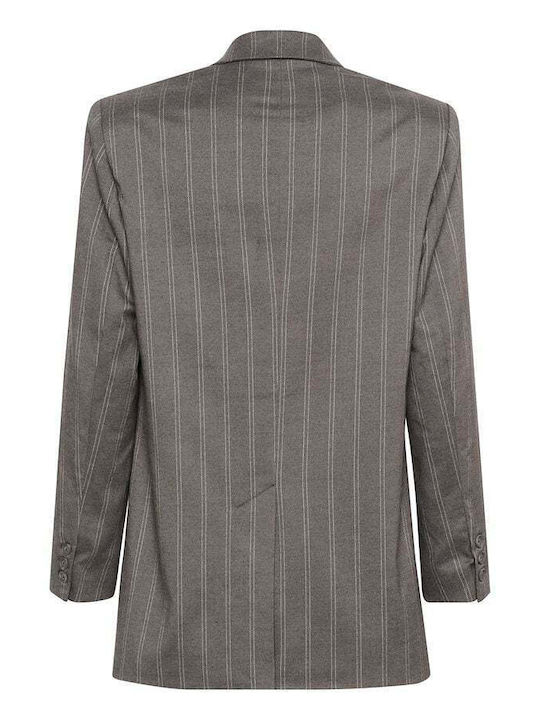 My Essential Wardrobe Women's Blazer Gray