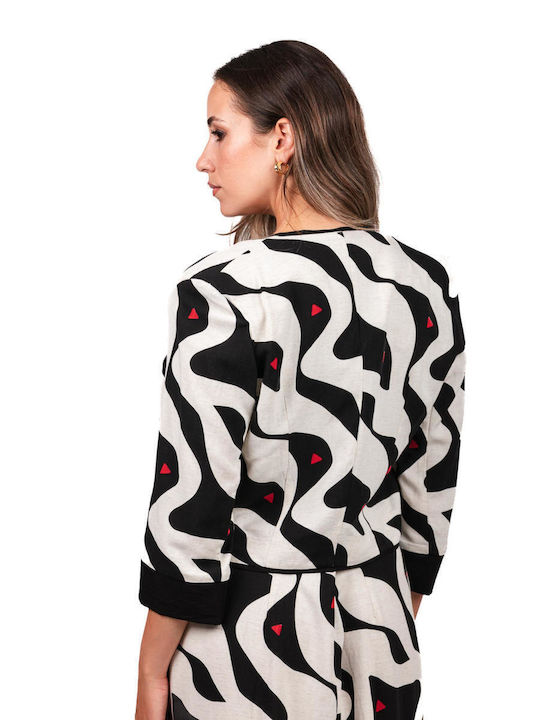 Vagias Women's Blazer Black