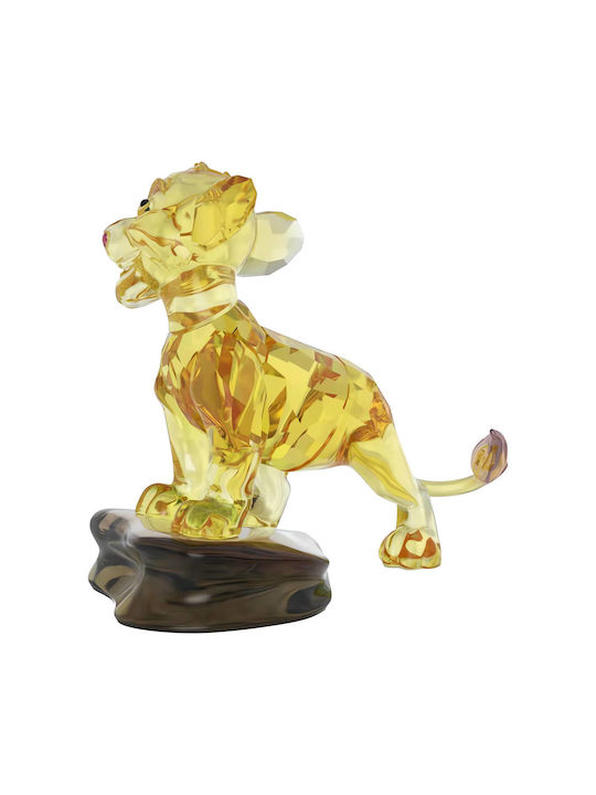 Swarovski Decorative Lion made of Crystal 5.1x3.3x6cm 1pcs