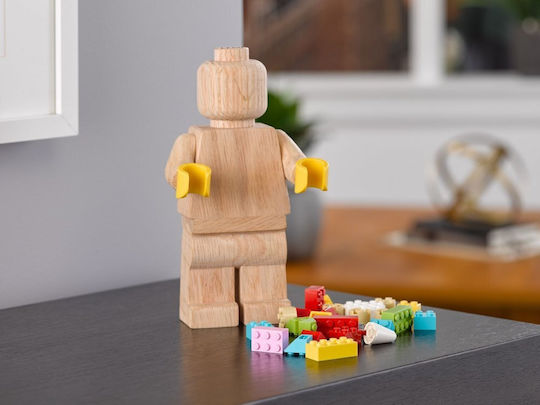 LEGO Dekorativ Statuette aus Holz 1Stück