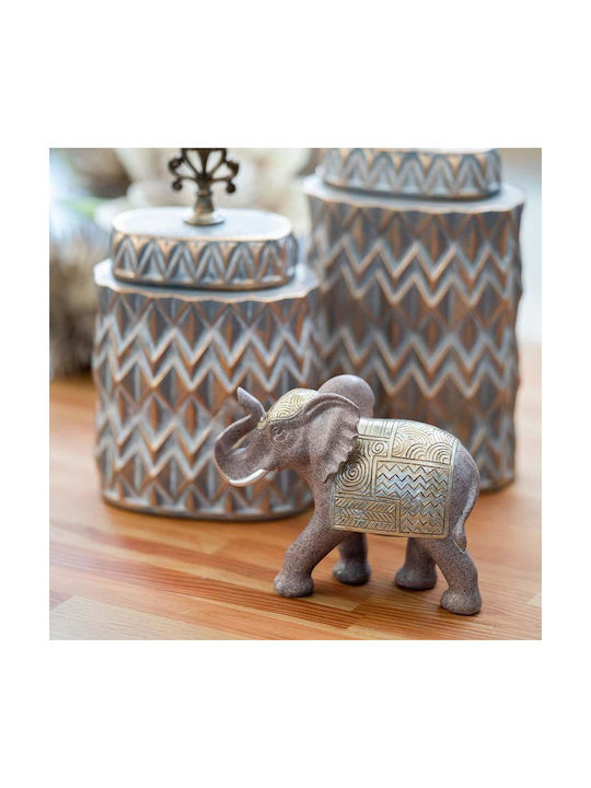 Fylliana Decorative Elephant Polyresin 20.5x8x16cm 1pcs