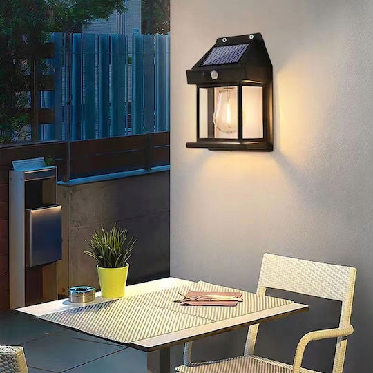 Solar Garden Wall Lamp 1200mah 21cm Xl Strong Ip65