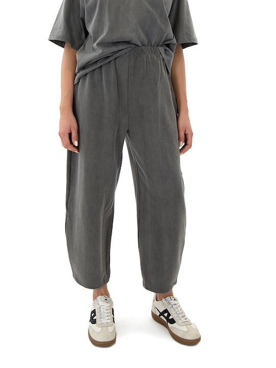 Four Minds Damen-Sweatpants Black & Grey