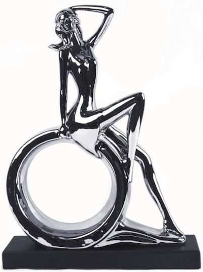 Karvounis Decorative Figure made of Ceramic 27x7.5x37cm 1pcs