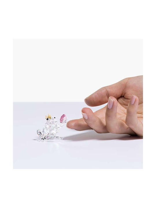 Swarovski Διακοσμητικός Βάτραχος από Κρύσταλλο Frog Prince 3.4x3.8x3.5cm