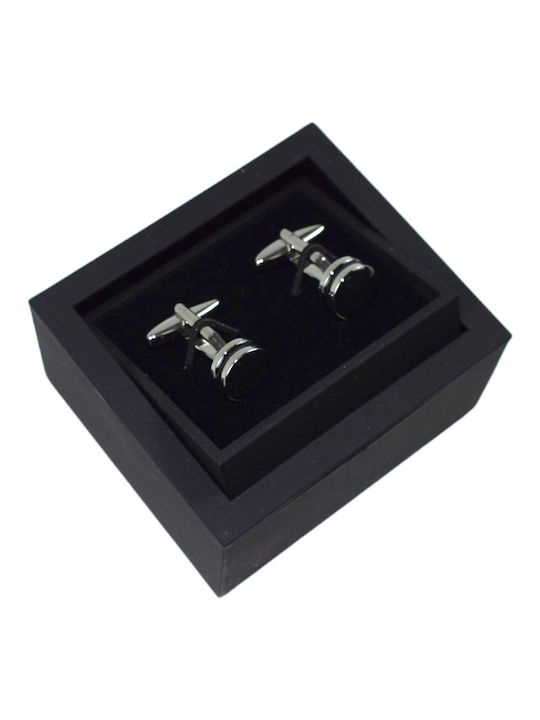 Giovani Rossi Cufflinks Black