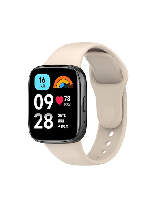 Curea Silicon Bej (Redmi Watch 3 Active )