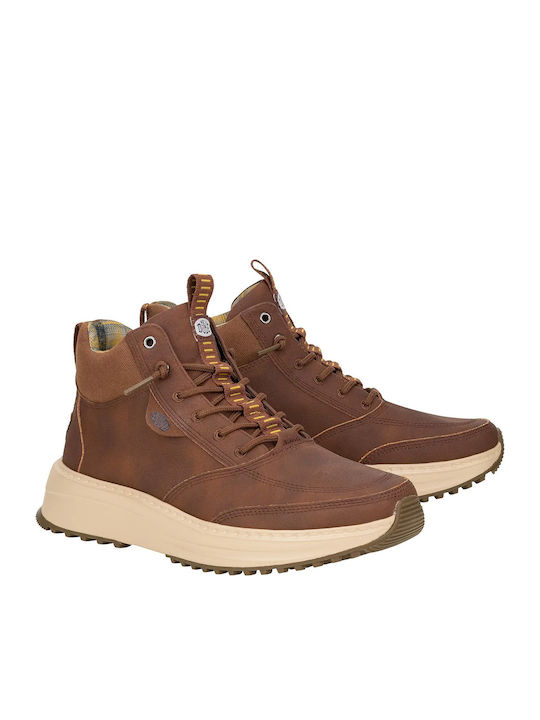 Leder Braun Stiefel
