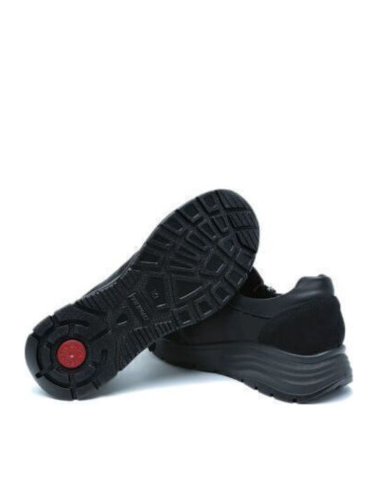 Anatomisch Damen Slip-Ons Schwarz