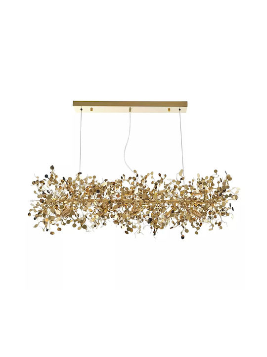 Fiery Chandelier Gold Elbulgaria 12xe14 3091/l120 Gd