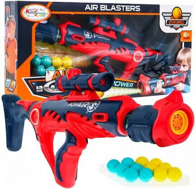 Power Air Blasters Ball Launcher Gun 12 Balls 06008