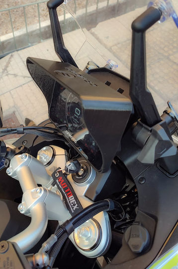 Moto Sliders Motorcycle Instrument Protector CF Moto 800MT Sport / Touring 2022-2024 Black