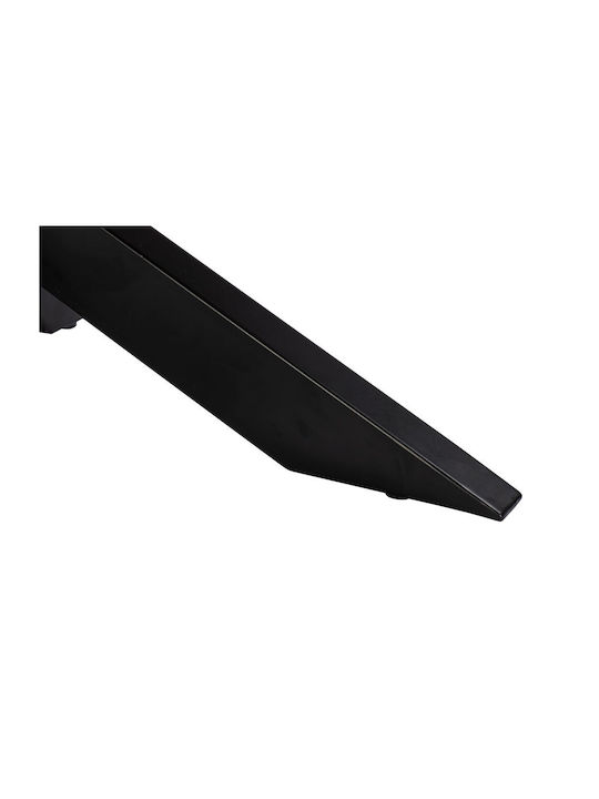 Liberta Ovales Zentral Kaffeetisch Skorpio Holz Nussbaum Schwarz M120xL60xH45cm