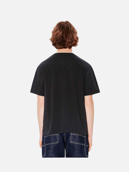 Kenzo Femeie Supradimensionat Tricou Black