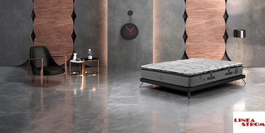 Linea Strom Silk Double Anatomic Saltea 150x200x36cm cu Suprapozabil