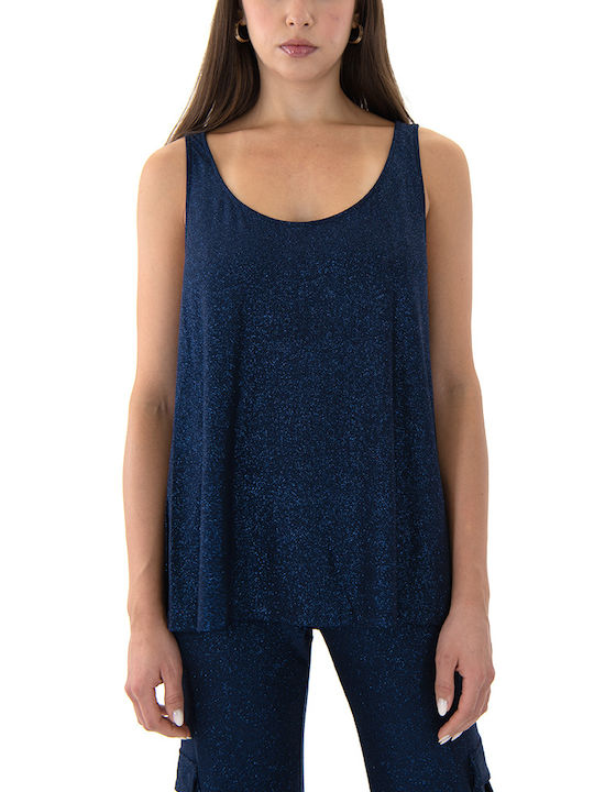 Zoya Women's Blouse Sleeveless Blue