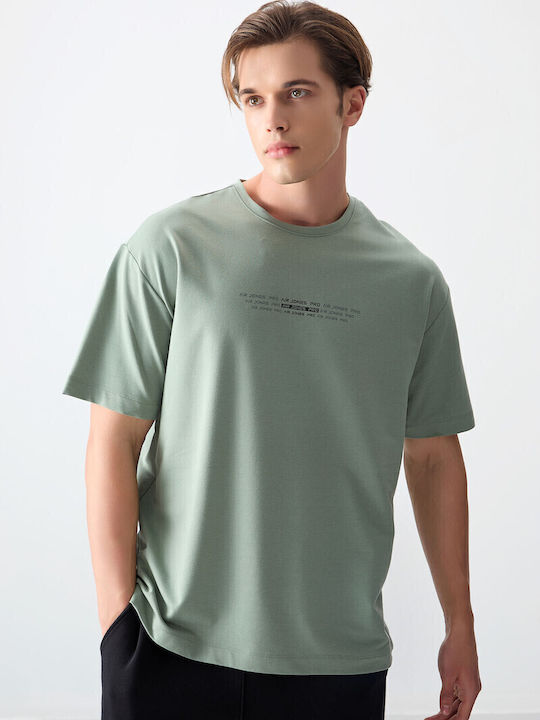 T-shirt Ανοιχτό Πράσινο