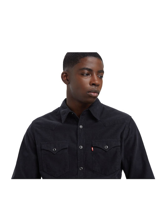 Levi's Cămașă Bărbătească Jet Black