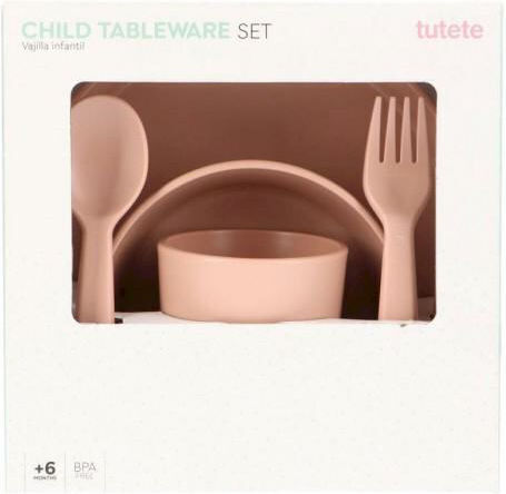 Tutete Feeding Set made of Plastic 6pcs