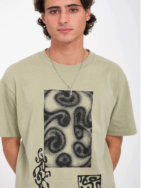 Volcom Herren T-Shirt Kurzarm Green Tea