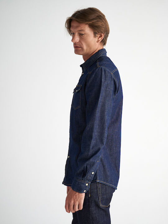 Staff Original Long-sleeved Denim Shirt Denim