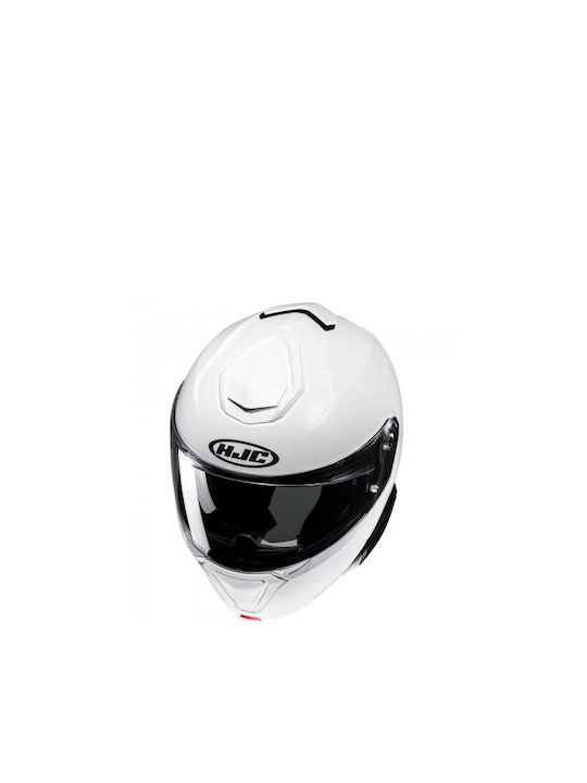 HJC I91 Pearl White Motorcycle Helmet Full Face ECE 22.06