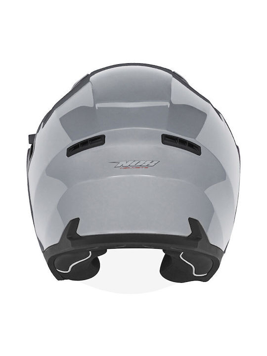 Nox N130 Nardo Grey Motorcycle Helmet Jet ECE 22.06 1550gr