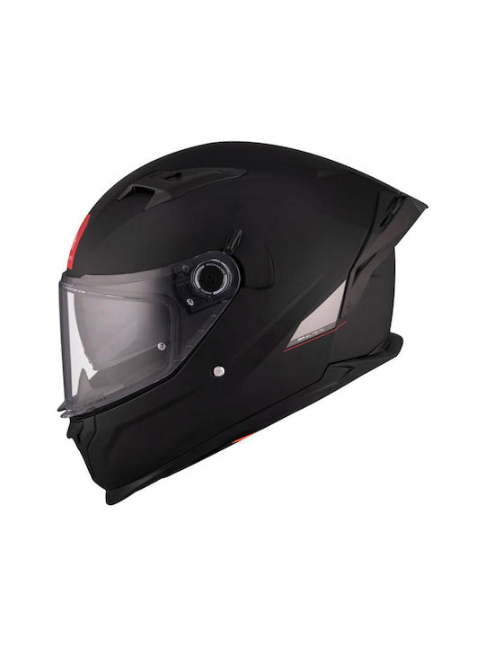 MT Braker SV Black Matt Motorradhelm Volles Gesicht ECE 22.06 1600gr