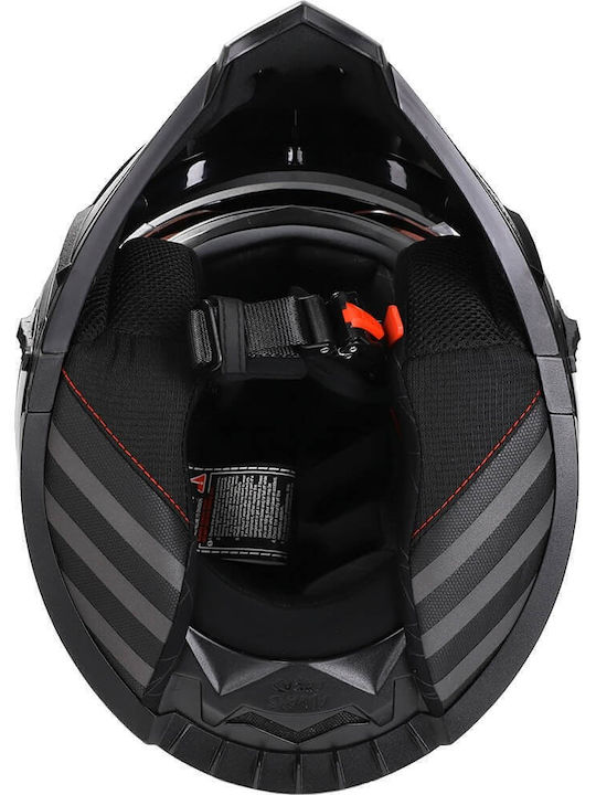 LS2 Drifter OF606 Devor Matt Sand Мотоциклетна каска Modular ECE 22.06 1300гр 36606 21 17