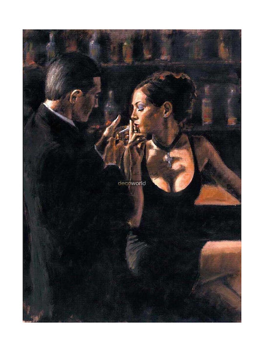 Canvas Painting Couple Knv478 65cm X 95cm