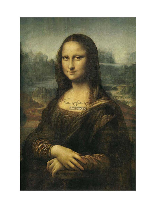 Πίνακας Αντίγραφο του Da Vinci σε Καμβά 80x120cm