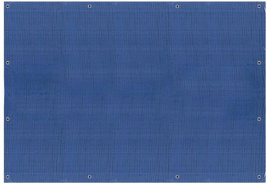 Waterproof Laminated Polyethylene Tarpaulin 60g/m2 3x4m Blue
